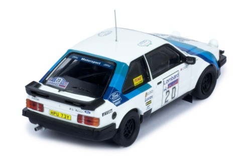 FORD ESCORT MKIII RS 1600i #20 M.Wilson - P.Short RAC Rally 1983