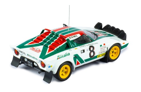 LANCIA STRATOS #8 R.Pinto - A.Bernacchini Rallye Monte-Carlo 1976