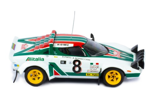 LANCIA STRATOS #8 R.Pinto - A.Bernacchini Rallye Monte-Carlo 1976