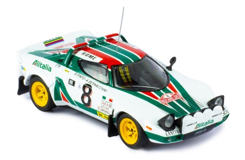 LANCIA STRATOS #8 R.Pinto - A.Bernacchini Rallye Monte-Carlo 1976
