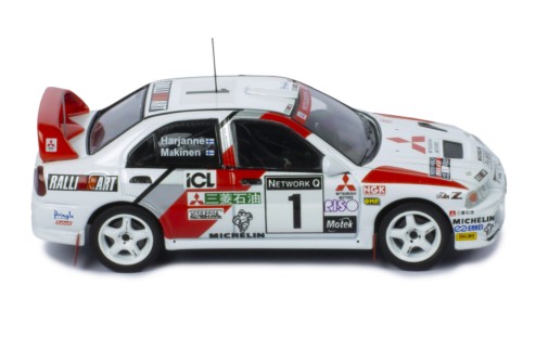 MITSUBISHI LANCER Evo IV #1 T.Mäkinen - S.Harjanne RAC Rally 1997 (25th Anniversary Edition)