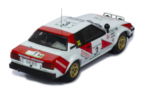 TOYOTA CELICA 2000GT #3 B.Waldegard -H.Thorszelius Rallye Côte d'Ivoire 1982