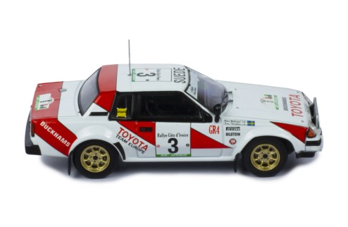 TOYOTA CELICA 2000GT #3 B.Waldegard -H.Thorszelius Rallye Côte d'Ivoire 1982