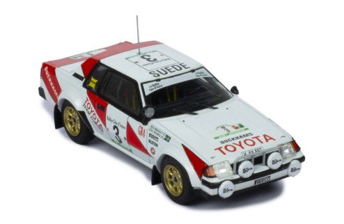 TOYOTA CELICA 2000GT #3 B.Waldegard -H.Thorszelius Rallye Côte d'Ivoire 1982