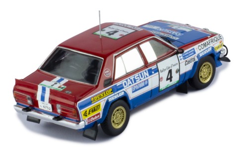 DATSUN VIOLET GT #4 T.Salonen - S.Harjanne Winner Rallye Côte d'Ivoire 1981