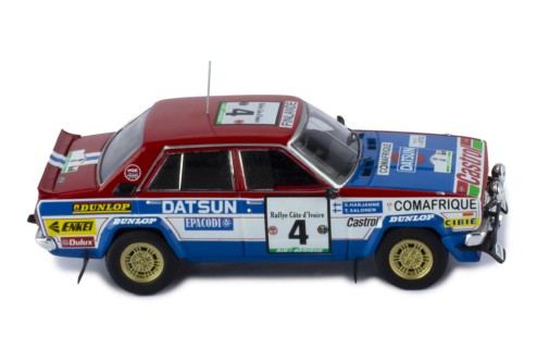DATSUN VIOLET GT #4 T.Salonen - S.Harjanne Winner Rallye Côte d'Ivoire 1981