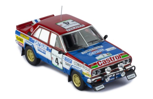 DATSUN VIOLET GT #4 T.Salonen - S.Harjanne Winner Rallye Côte d'Ivoire 1981