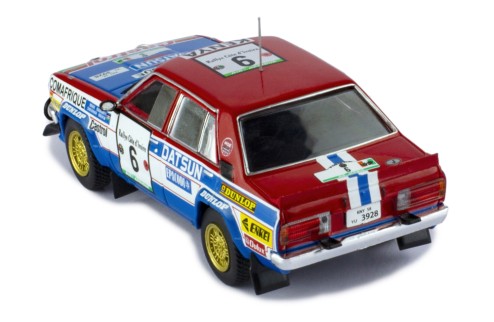 DATSUN VIOLET GT #6 S.Mehta - M.Doughty Rallye Côte d'Ivoire 1981