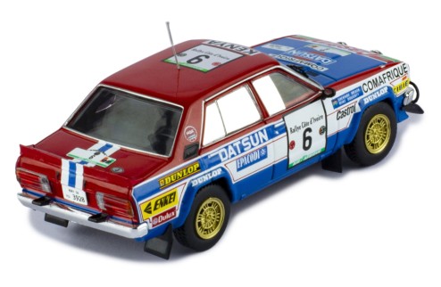 DATSUN VIOLET GT #6 S.Mehta - M.Doughty Rallye Côte d'Ivoire 1981