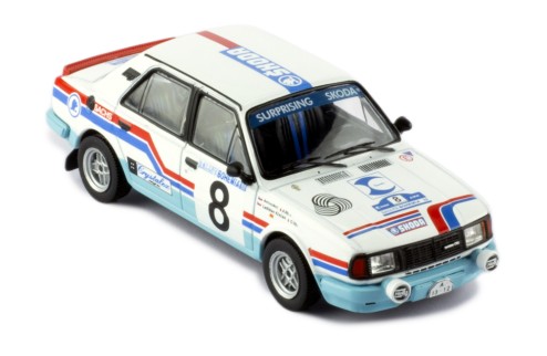 ŠKODA 130L #8 L.Křeček - B.Motl Rallye Bohemia 1988