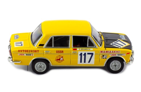 LADA 1500 S #117 S.Brundza - A.Girdauskas Acropolis Rally 1976