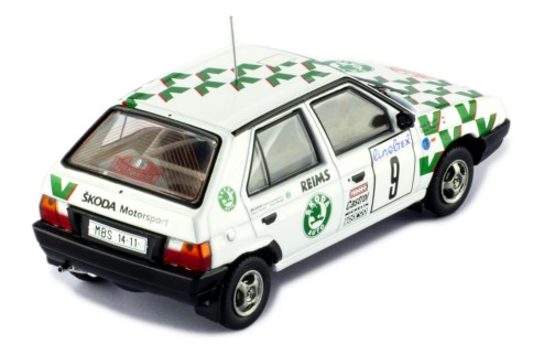 ŠKODA FAVORIT 136L #9 P.Sibera - P.Gross Rallye Monte-Carlo 1993