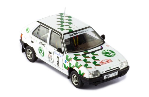 ŠKODA FAVORIT 136L #9 P.Sibera - P.Gross Rallye Monte-Carlo 1993