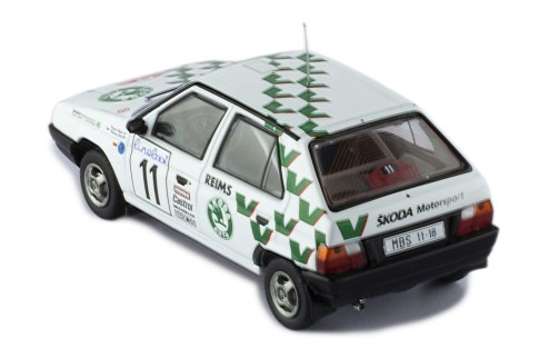 ŠKODA FAVORIT 136L #11 E.Triner - J.Klíma Rallye Monte-Carlo 1993