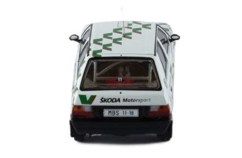 ŠKODA FAVORIT 136L #11 E.Triner - J.Klíma Rallye Monte-Carlo 1993