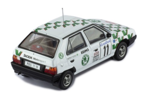 ŠKODA FAVORIT 136L #11 E.Triner - J.Klíma Rallye Monte-Carlo 1993