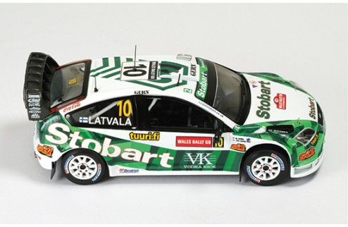 Ford Focus WRC #10 (Stobart) J-M. Latvala-M. Anttila 4th Wales Rally GB 2006