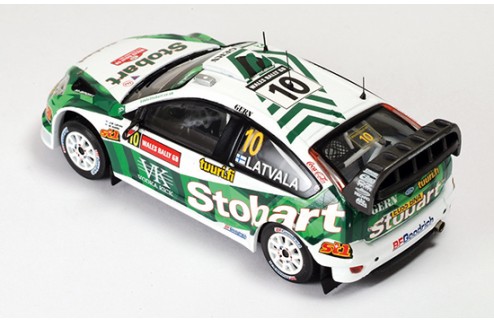Ford Focus WRC #10 (Stobart) J-M. Latvala-M. Anttila 4th Wales Rally GB 2006