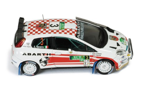 Fiat Punto S2000 #3 A. Navarra-G. D'Amore Rally Safari 2007