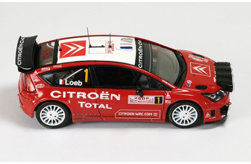 Citroen C4 WRC #1 D. Elena-S. Loeb Winner Rally Monte Carlo 2008