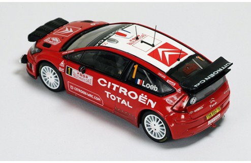 Citroen C4 WRC #1 D. Elena-S. Loeb Winner Rally Monte Carlo 2008