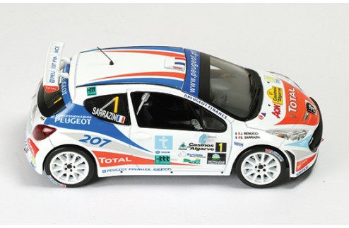Peugeot 207 S2000 #1 S. Sarrazin-J. Renucci Rally Casinos Algarve 2007