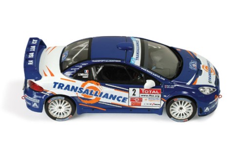 Peugeot 307 WRC #2 P. Henry-M. Lombard Winner Rally Cevennes 2007 (France)