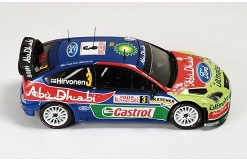 Ford Focus RS 07 WRC #3 M. Hirvonen - J. Lehtinen 2nd Rally Monte Carlo 2008