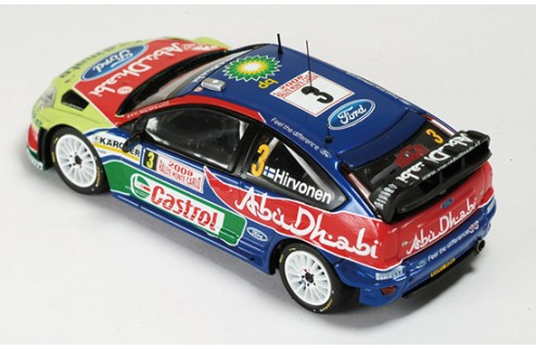 Ford Focus RS 07 WRC #3 M. Hirvonen - J. Lehtinen 2nd Rally Monte Carlo 2008