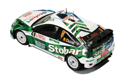 Ford Focus RS 07 WRC #8 F. Duval - E. Chevailler 4th Rally Monte Carlo 2008