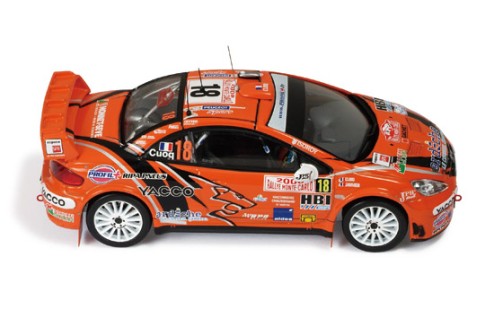 Peugeot 307 WRC #18 J-Marie COUQ - 7th Rally Monte Carlo 2008