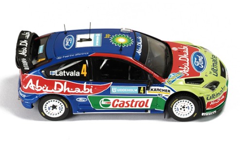Ford Focus RS 07 WRC #4 Jari-Matti Latvala - M. Anttila Winner Sweden Rally 2008
