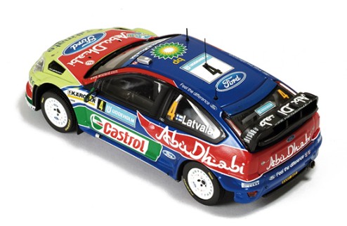 Ford Focus RS 07 WRC #4 Jari-Matti Latvala - M. Anttila Winner Sweden Rally 2008
