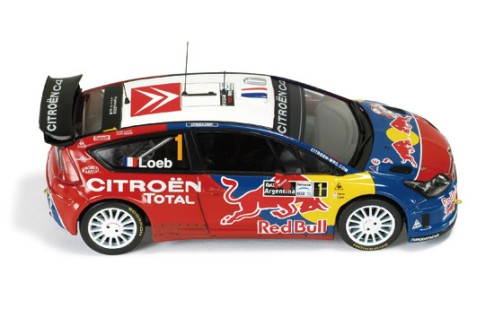Citroen C4 WRC #1 (Red Bull) S. Loeb - D. Elena Winner Rally Argentine 2008