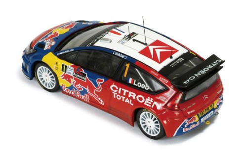 Citroen C4 WRC #1 (Red Bull) S. Loeb - D. Elena Winner Rally Argentine 2008