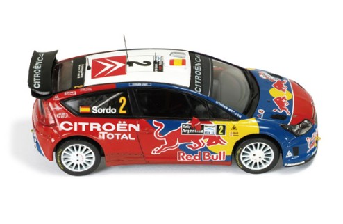 Citroen C4 WRC #2 (Red Bull) D. Sordo - M. Marti 3rt Rally Argentine 2008
