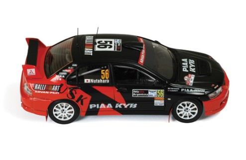 Mitsubishi Lancer Evo IX #56 F. Nutahara - D. Barritt (Advan-PIAA) 11th Argentine 2008