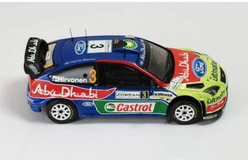 Ford Focus RS 07 WRC #3 M. Hirvonen - J. Lehtinen Winner Rally Jordan 2008