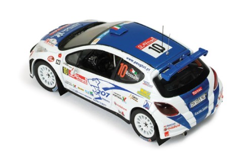 Peugeot 207 S2000 #10 L. Rossetti-M. Chiarcossi Winner Rally Portugal 2008