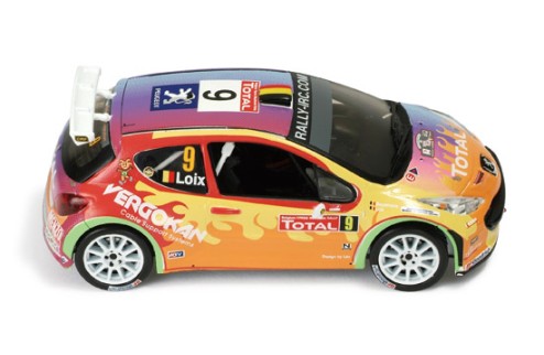 Peugeot 207 S2000 #9 F. Loix-B. Robin Winner Rally Ypres 2008