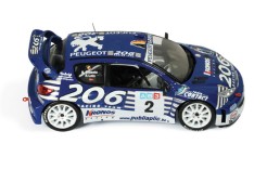 Peugeot 206 WRC #2 F. Loix-S. Smeeth Winner Rally Condroz 2003