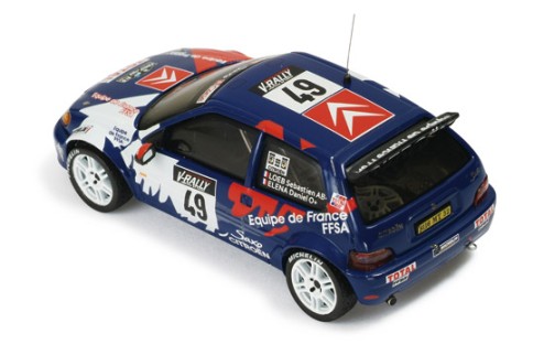 Citroen Saxo Kit Car #49 S. Loeb-D. Elena Tour de Corse 1999