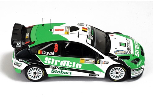 Ford Focus RS 07 WRC #8 F. Duval Rally Germany 2008 (special decoration)