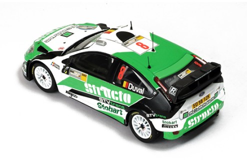 Ford Focus RS 07 WRC #8 F. Duval Rally Germany 2008 (special decoration)