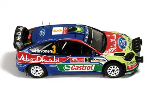 Ford Focus RS 07 WRC #3 M. Hirvonen - J. Lehtinen Winner Rally Japan 2008 (with night lights)