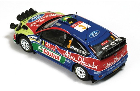 Ford Focus RS 07 WRC #3 M. Hirvonen - J. Lehtinen Winner Rally Japan 2008 (with night lights)