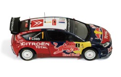 Citroen C4 WRC #1 (Red Bull) S. Loeb - D. Elena Rally Japan 2008
