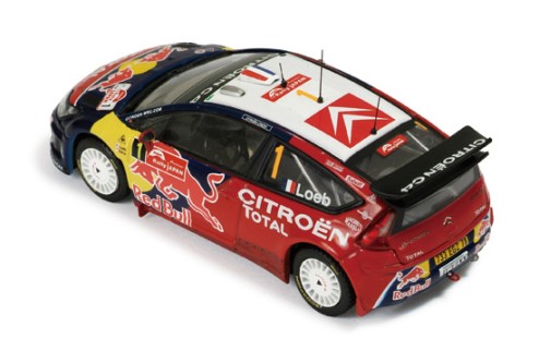 Citroen C4 WRC #1 (Red Bull) S. Loeb - D. Elena Rally Japan 2008