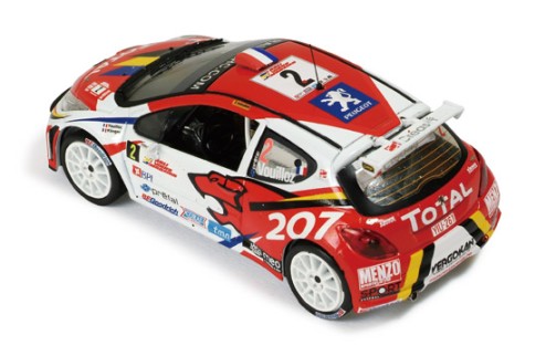Peugeot 207 S2000 #2 N. Vouilloz-N. Klinger Winner Rally Madeira 2008 (2008 IRC Champion)