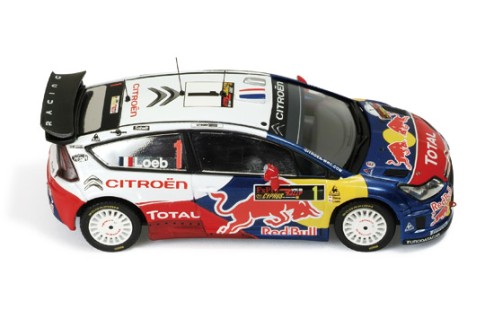 Citroen C4 WRC #1 (Red Bull) S. Loeb - D. Elena Winner Rally Cyprus 2009 (new decoration)
